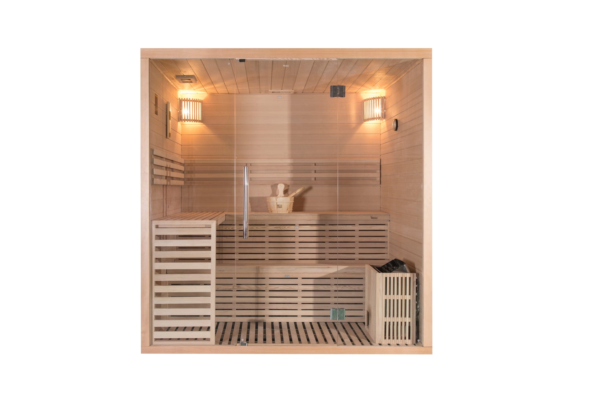 Calidus Hemlock Finnish Sauna - Seropian Spas & Wellness