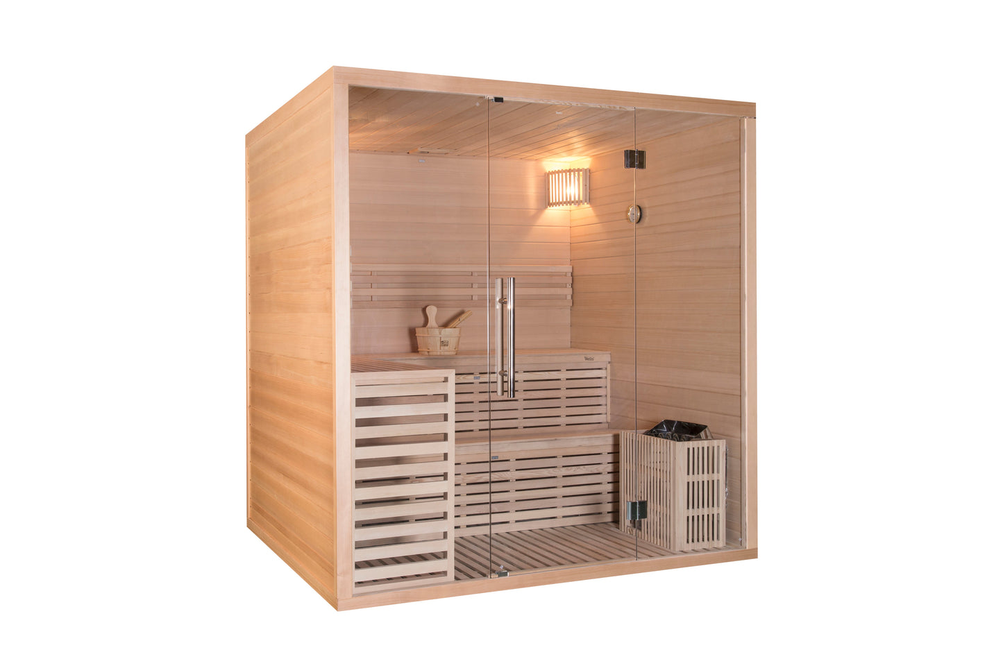 Calidus Hemlock Finnish Sauna - Seropian Spas & Wellness